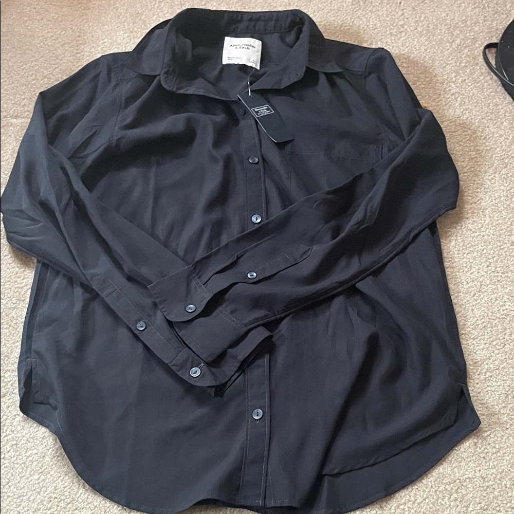 Abercrombie & Fitch Charcoal Shirt